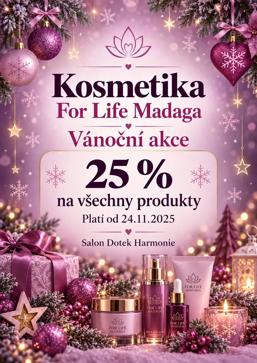 Plakát Kosmetika For Life Madaga – vánoční akce 25 %